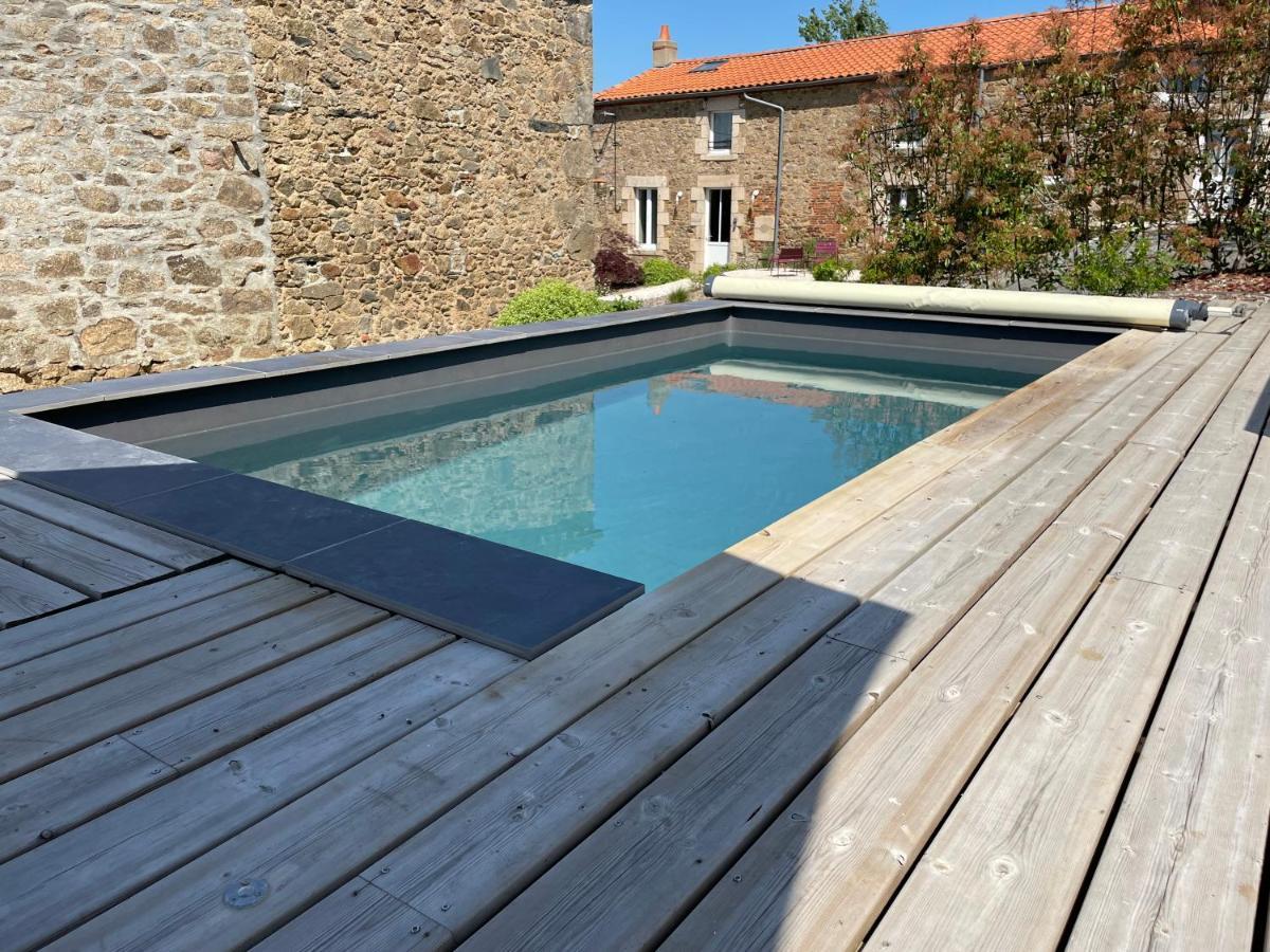Villa Le Bois Aux Feuilles Blanches Saint-Michel-Mont-Mercure Esterno foto